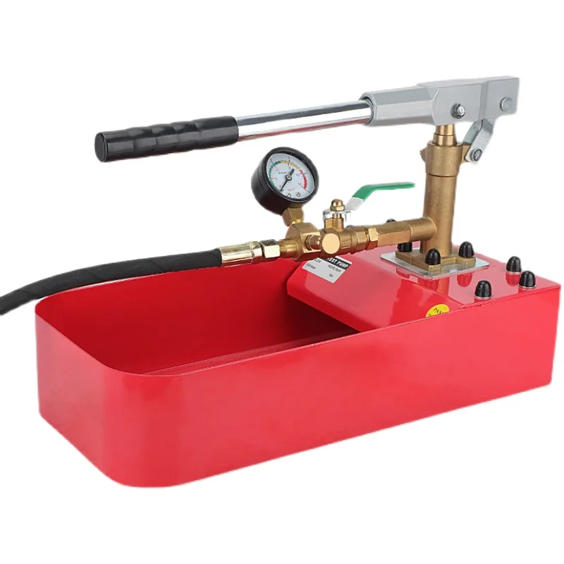 

Manual pressure test pump copper head, household floor heating PPR pipe torture testing leak
