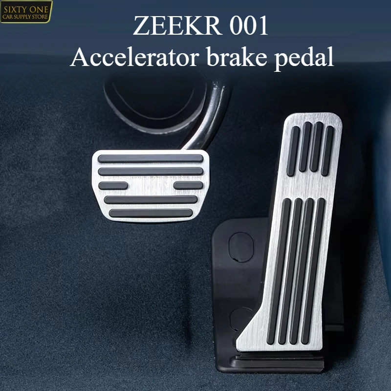 

For 21-25 ZEEKR 001/7 accelerator brake pedal non-punch pedal car supplies interior modification accessories car accessories