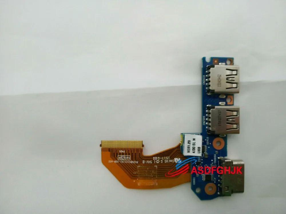 Original FOR HP Elitebook 840 G1 USB VGA Board 6050A2559201  Test OK Free Shipping