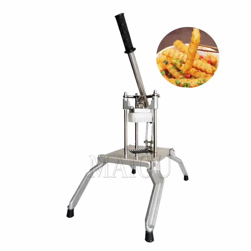 

Картофель из нержавеющей стали с зубчатым лезвием, нарезка овощей, фруктов, волновой нож, измельчитель, кухонные аксессуары