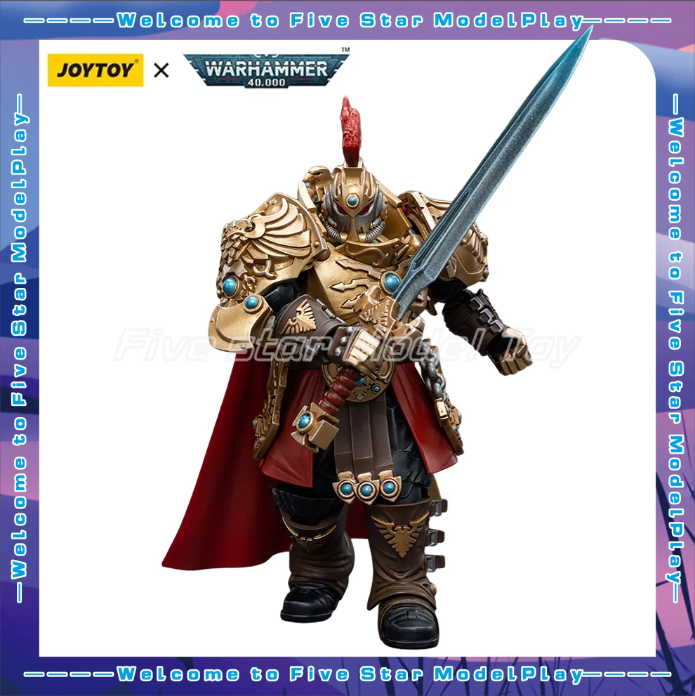 

【FS】 JOYTOY Warhammer 40K AdeptusCustodes Blade Championship 1/18 Action Figures Anime Models Toys Gifts Collection