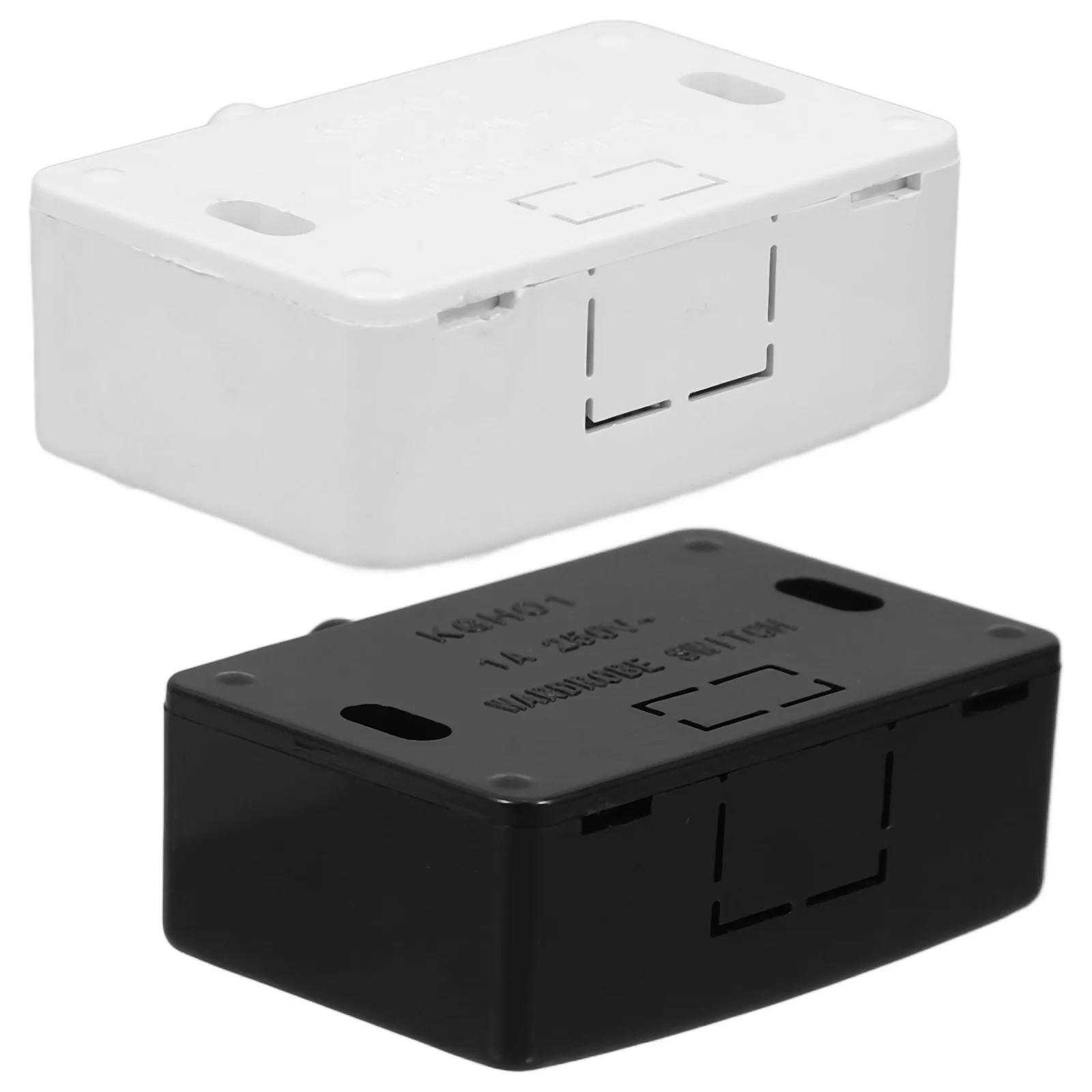 

2Pcs Mechanical Cabinet Door Switch LED Lights Wardrobes Wine Shoe Cabinets Touch Activated Nighttime Use Easy Operation