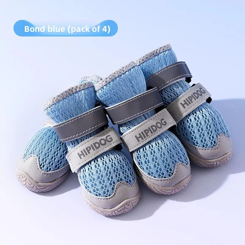 High-top breathable big dog shoes golden retriever labrador four-season light, anti-dirty and wear-resistant pet big dog shoes