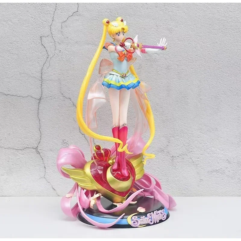 Sailor Moon Anime Figure Tsukino Usagi toys model Action Figures Statue Collection beautiful girl desktop decoration girls Gifts