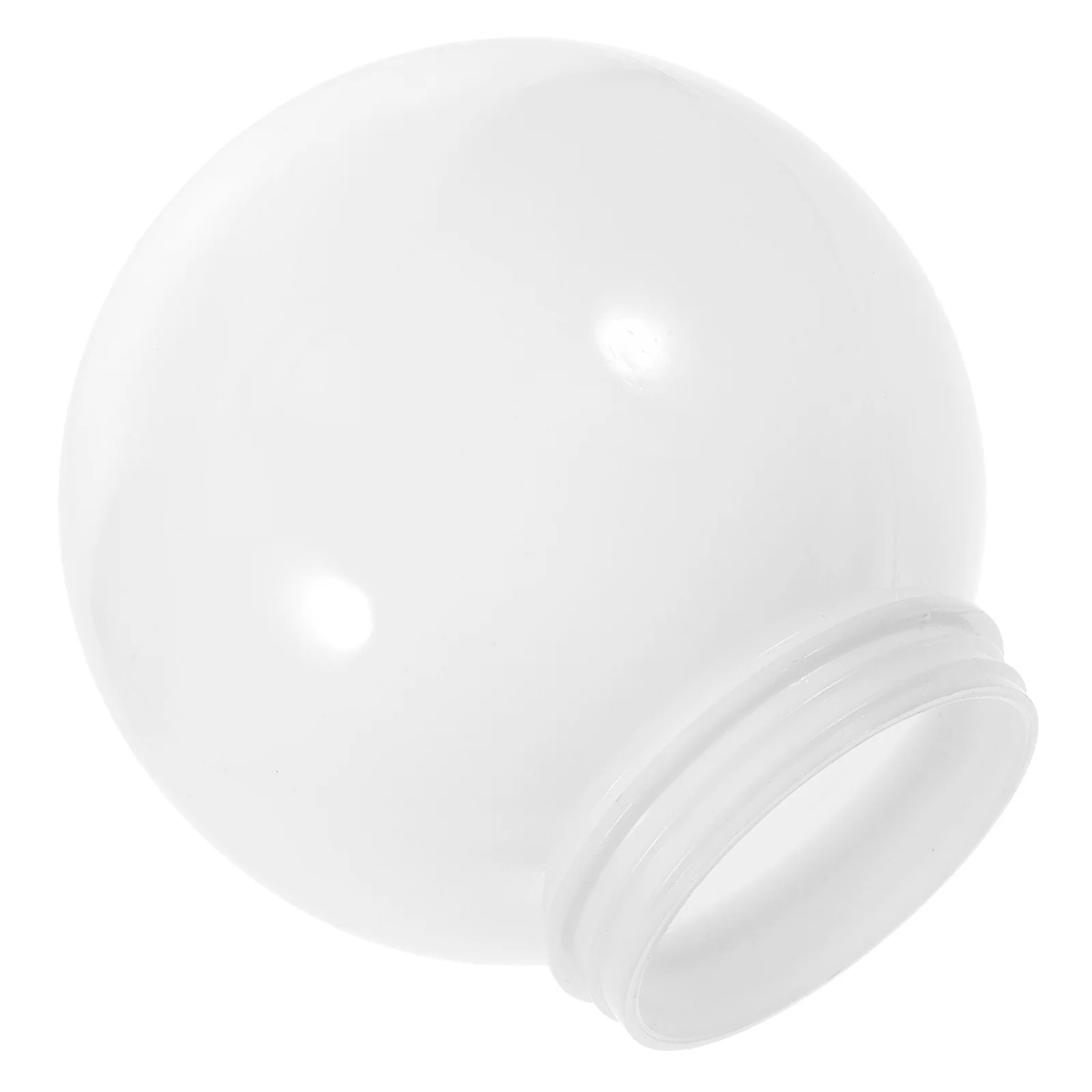 Lamp Shade Outdoor Threaded Ball Lampshade Rechargeable Wall Lights Floor Earth White Acrylic