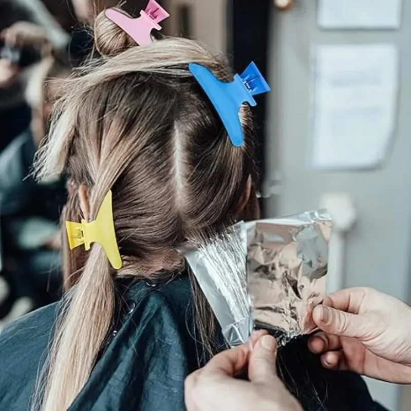 2025 جديد المهنية صالون الأسود فراشة مشبك شعر المشابك للمرأة دبابيس الشعر تصفيف عقد أدوات موضة إكسسوارات الشعر