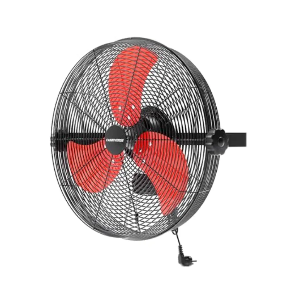 

14-дюймовый настенный вентилятор Pro Series с водонепроницаемым двигателем, высокоскоростной, для коммерческого и жилого использования, складов, крытых патио