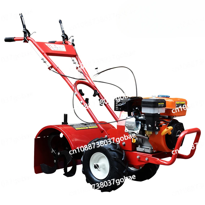 Xl Electric Starter Diesel Mini-Tiller Four-Wheel Drive Self-Propelled Weeding Wheel Ripper Cultivation Machine