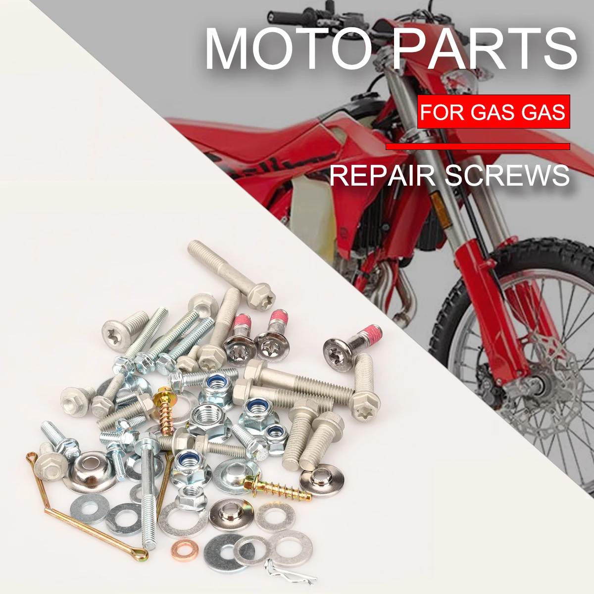 

Комплект винтов и болтов для обтекателей и крыльев мотоциклов GAS GAS 125-501 EC EX MC ECF EXF MCF 2003-2025