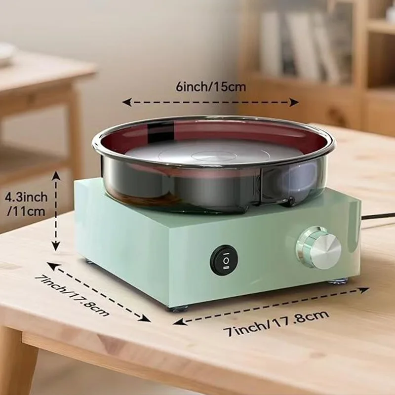 Embryo pulling machine Small household classroom special pottery clay machine Pottery electric wheel