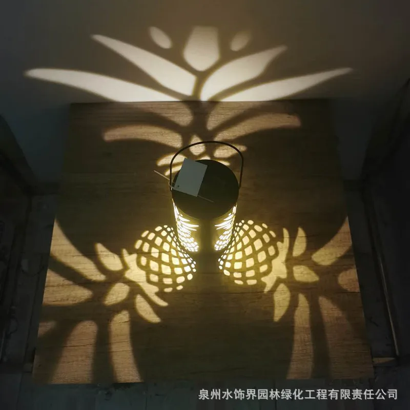 

Factory direct supply creative and beautiful wrought iron solar landscape light cross-border solar light hot-selling portable li