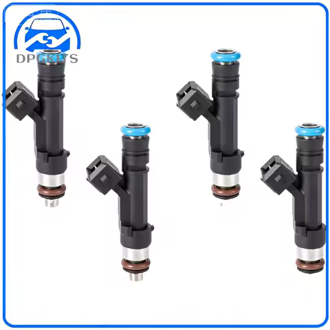 4 Pcs Fuel Injectors 0280158205 For Chevrolet Trax Sonic Cruze 13-21 Buick Encore Mfi Injector Metal &amp; Composite Plastic 4 Holes