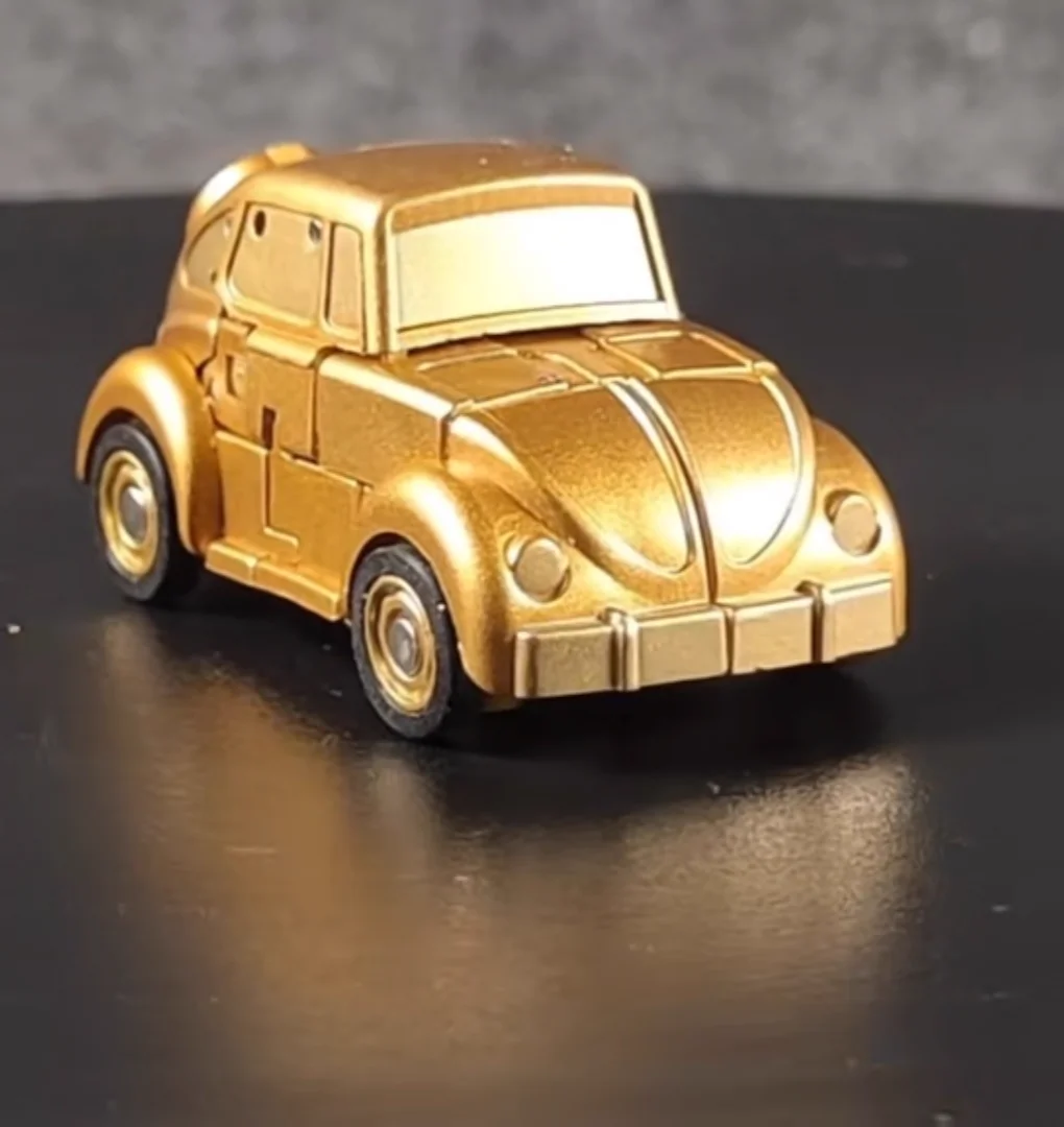 ألعاب التحول السحرية المربعة Ms-B21g شخصية الحركة الذهبية الصغيرة لضابط الذكاء #5