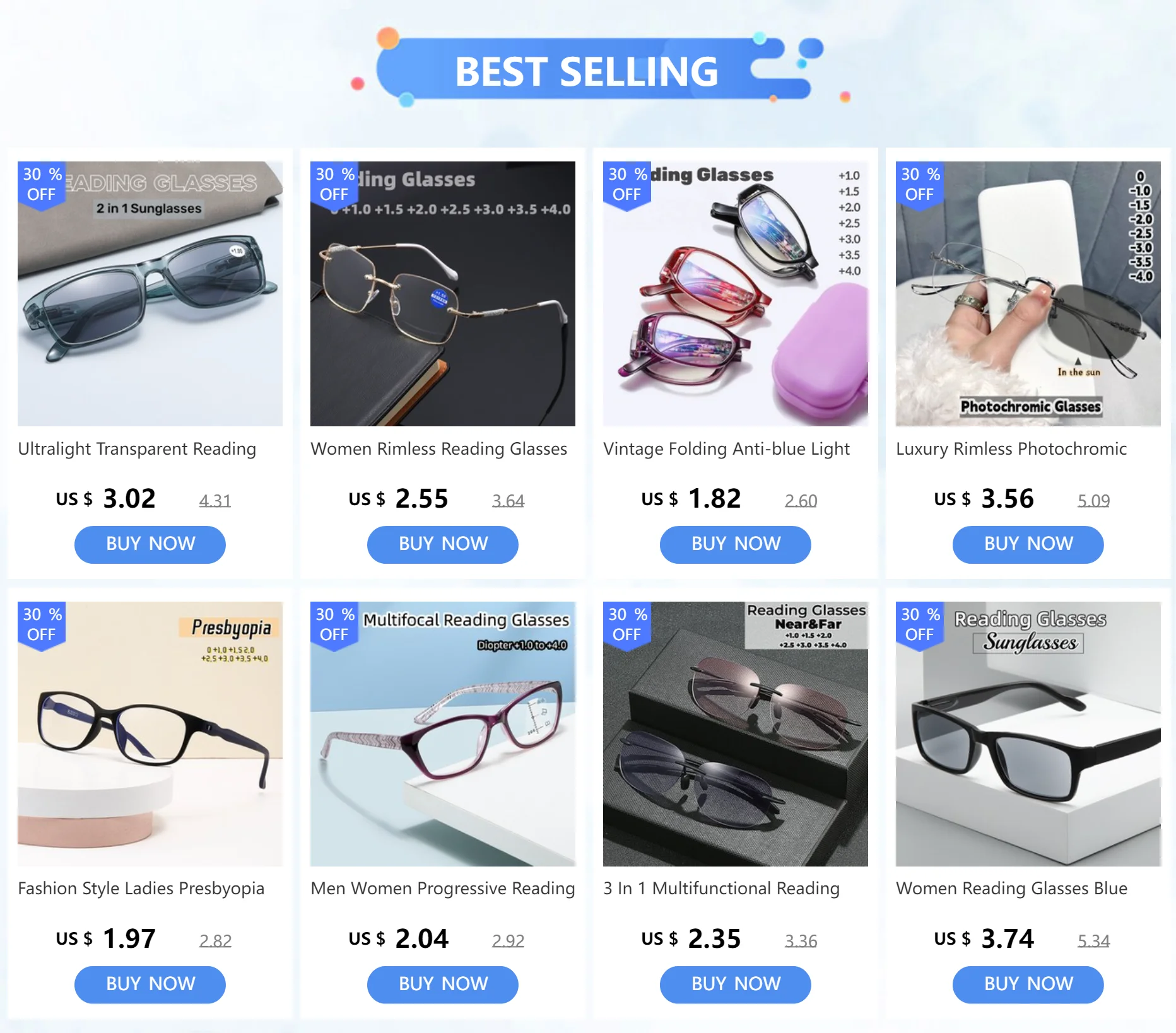 Faltbare Lesebrille mit Box Anti-Blaulicht Frauen Männer tragbare Brillen tr90 Farsight Brillen Dioptrien 1,0 1,5 bis 4,0 – Detail 1