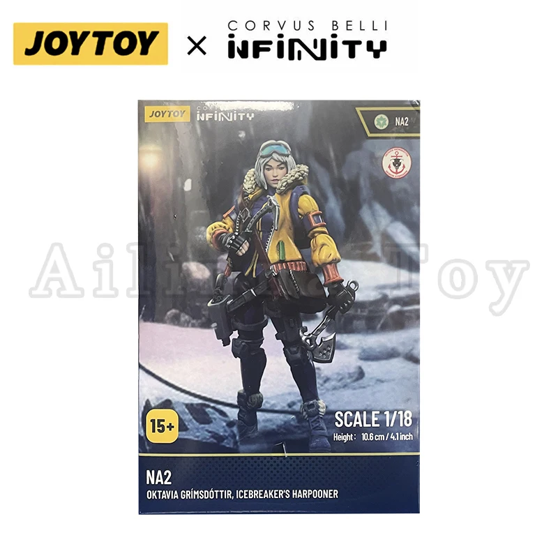 Joytoy Infinito Oktavia Grimsdottir Arpoador do Lcebreaker Anime Modelo, 1:18 Action Figure