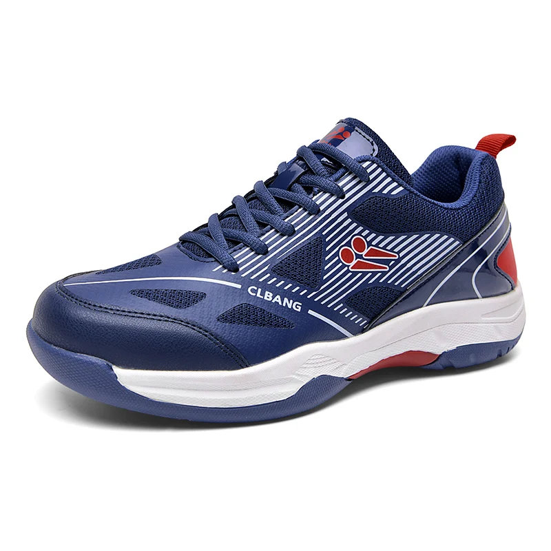 Unisex Badminton Shoes Breathable Comfortable Men Women Training Sneakers Volleyball Table Tennis Shoes Anti-Slip Durable