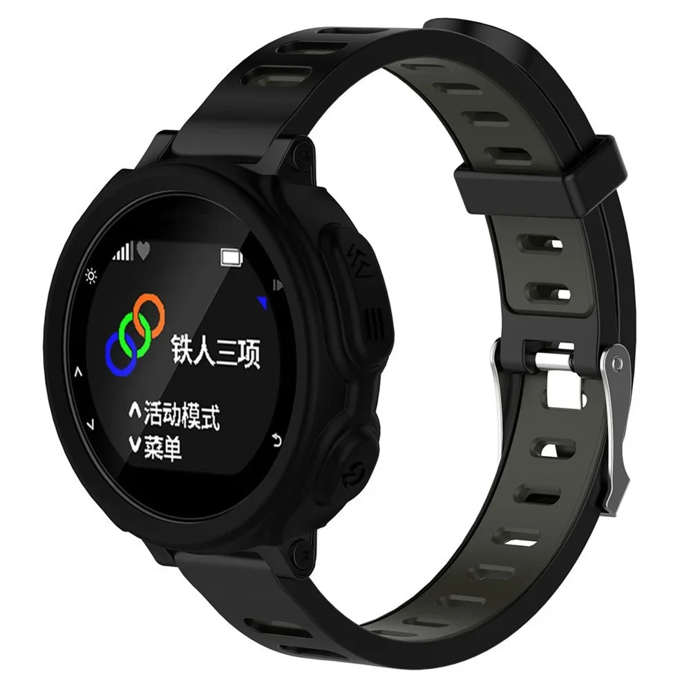 Силиконовый чехол-защитный чехол для Garmin Forerunner 235 735XT GPS ремешок для часов