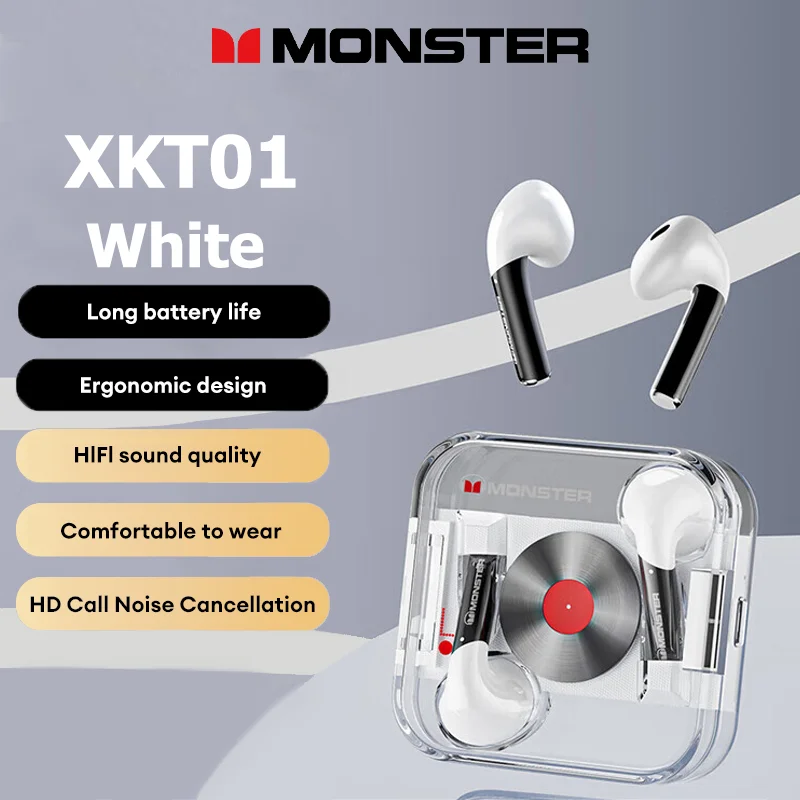 الأصلي الوحش XKT01 TWS سماعة لاسلكية تعمل بالبلوتوث V5.2 سماعة الموسيقى الألعاب وضع مزدوج سماعات HD دعوة مع هيئة التصنيع العسكري سماعة ستيريو