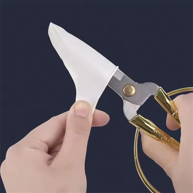 20/100 Stück Antistatische Latex-Fingerlinge Rutschfeste Einweg-Gummi-Fingerschützer Fingerspitzen-Überzüge – Detail 7