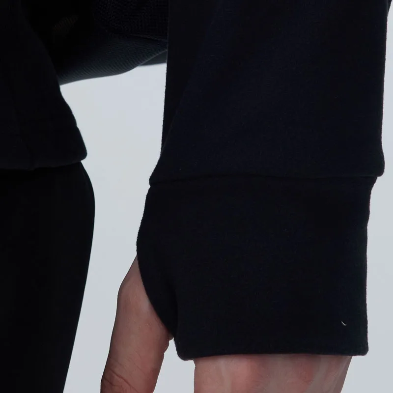 التدريب في الهواء الطلق طويلة الأكمام تشغيل الرجال عالية الدراجات Hking القمصان اللياقة البدنية سستة ضغط تنفس الركض بلوزات #6