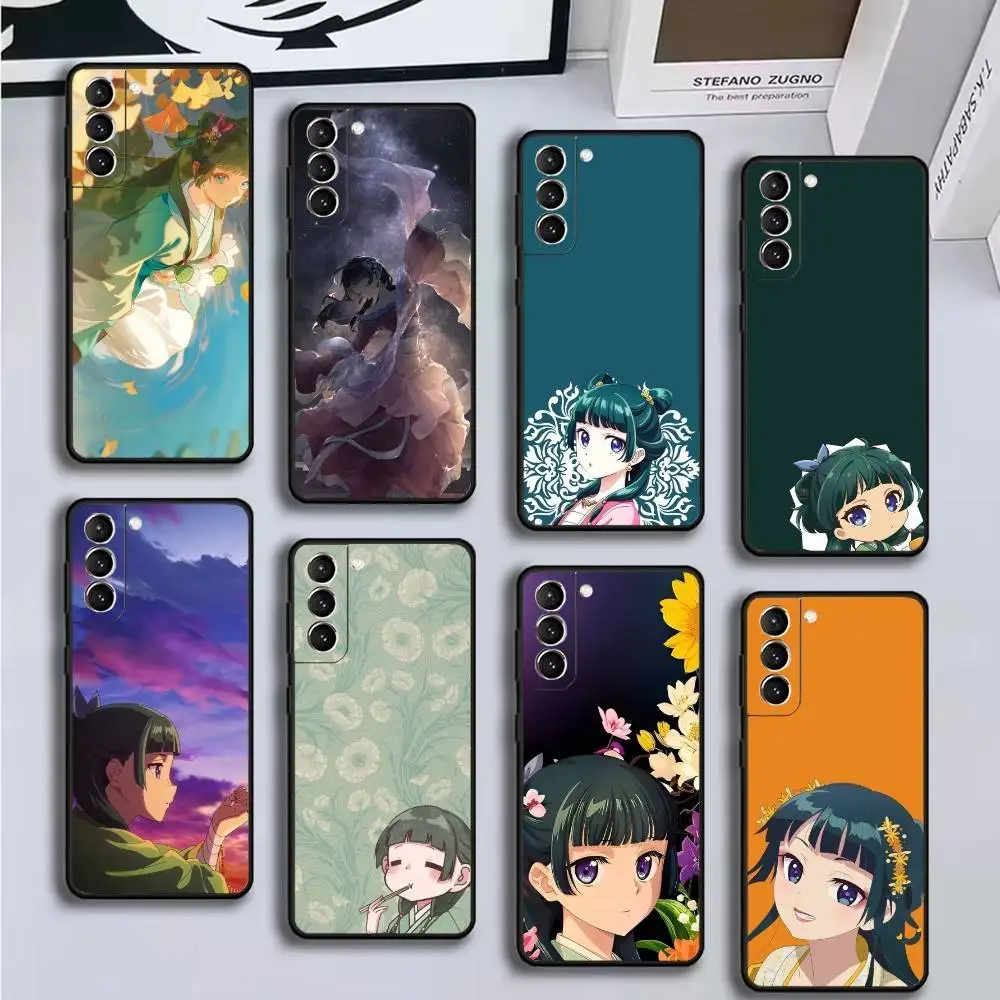 

Apothecary Diaries Maomao Phone Case For Samsung GalaxyA13,21s,22,31,32,52,53,71,72,73,Soft Black Cover