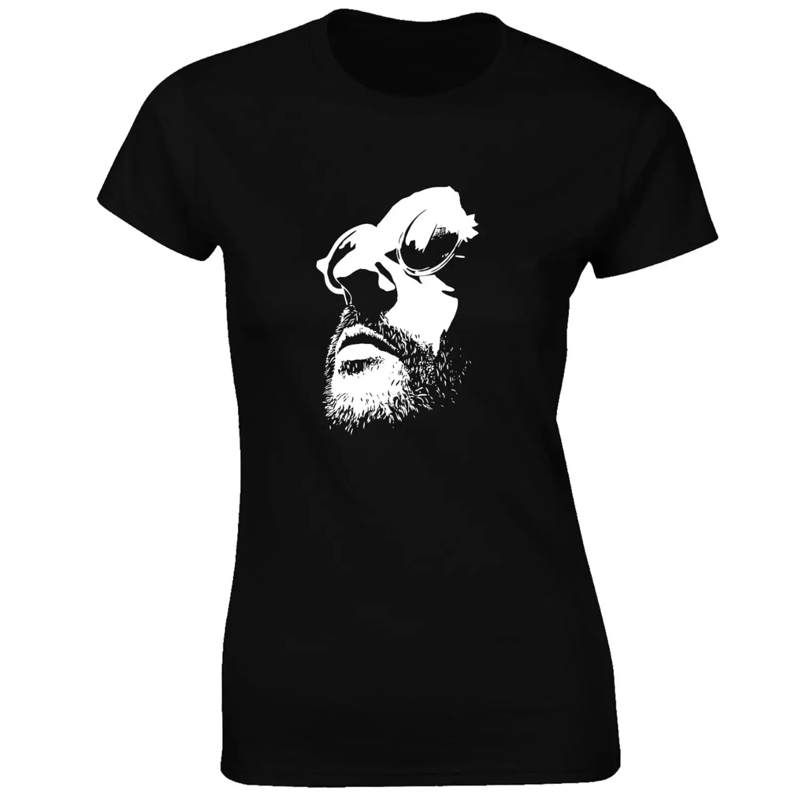 ASSASSIN RETRO KILLER LEON DAMEN T SHIRT COOLES DESIGN KLASSIKER FILM TOP vintage Washed Versatile graphic Slightly Stretched