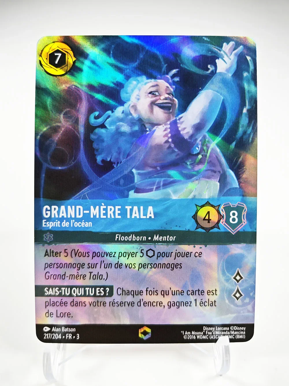 Disney Lorcana Chapter 3 Proxy French Foil High Quality balthazar picsou chernabog jafar kida mickey mouse TCG Game Cards