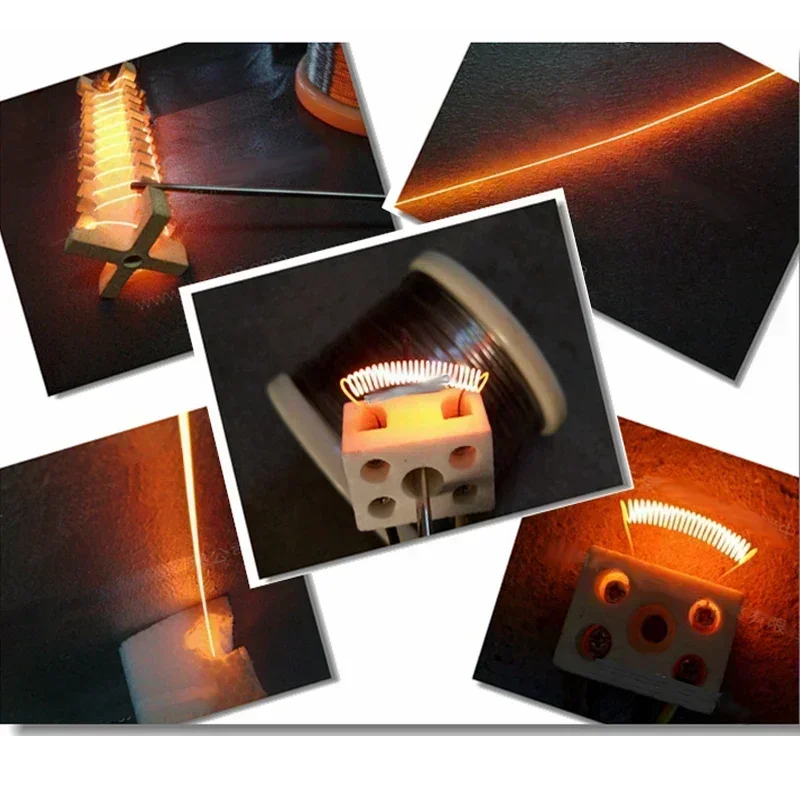 

10M Cr20Ni80 Heating Wire 0.1-1mm Diameter Nichrome Wire Cutting Foam Resistance Wires Alloy Heating Yarn Mentos