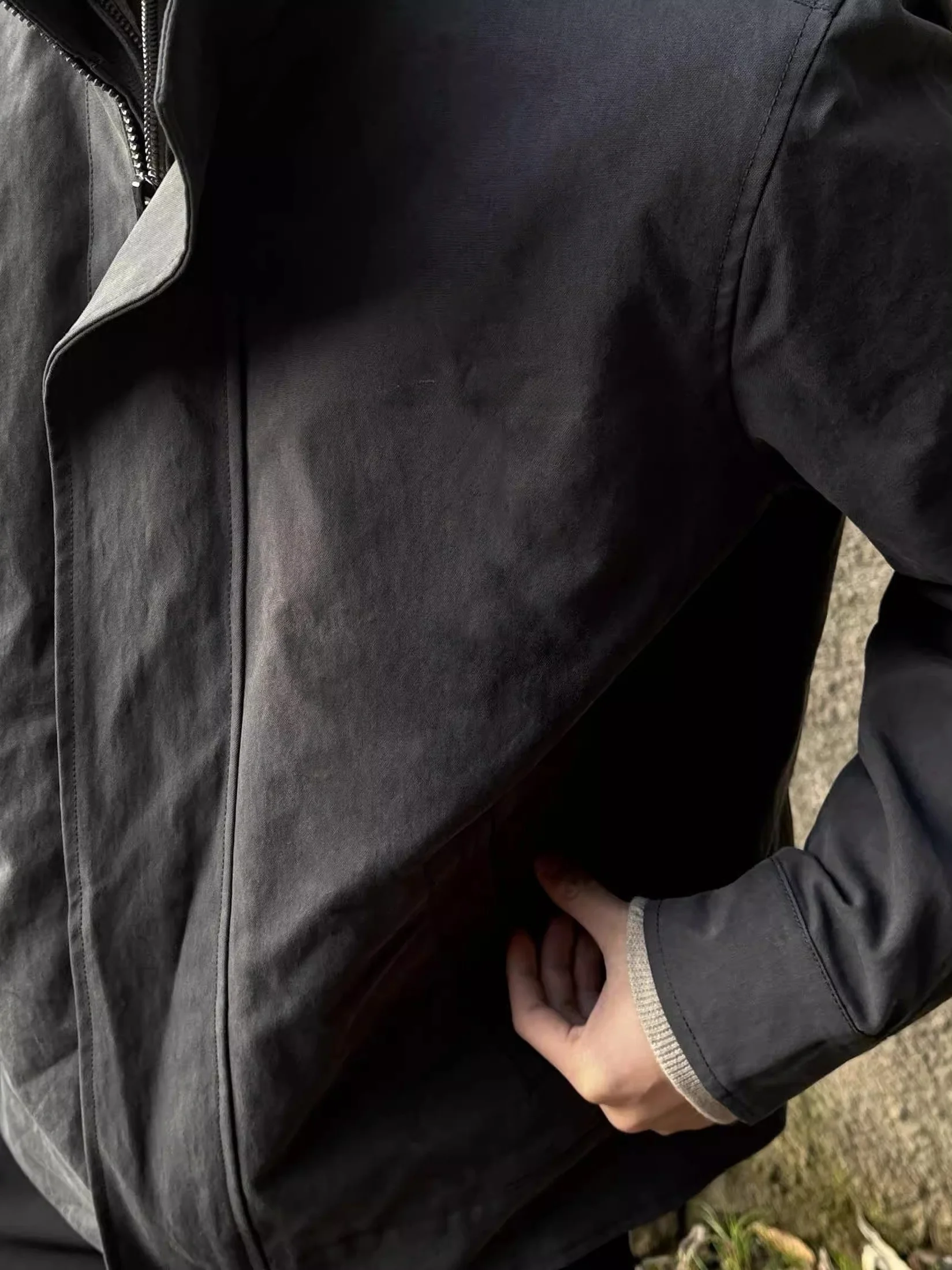 

Американский охотничий джет выше тройника, однотонная вышивка, универсальная рабочая одежда на открытом воздухе, пальто свободного покроя, длинное...