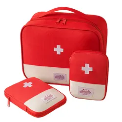 2025 Portable First Aid Medicine Storage Bag Outdoor Indoor Travel Camping Medical Emergency Kits Large Capacity Pill Case