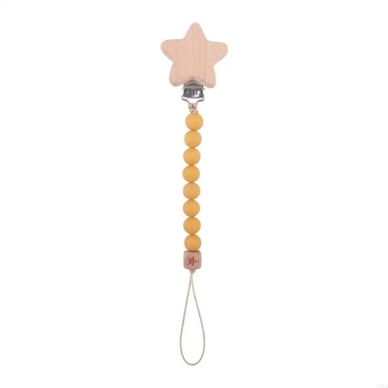 الطفل هوة كليب سيليكون اللهايات حامل سلسلة الزان لعبة التسنين للأطفال الرضع الفتيات الفتيان مضغ اللعب هدية لوازم L8RB #5