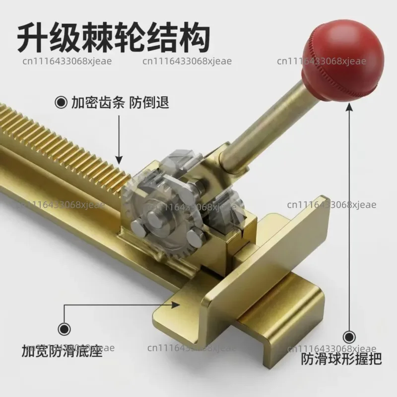 Floor Pull Back Hook Steel Pull Bar Hardwood Laminate Composite Flooring Installation Tool for Tightening Floor Board Seams