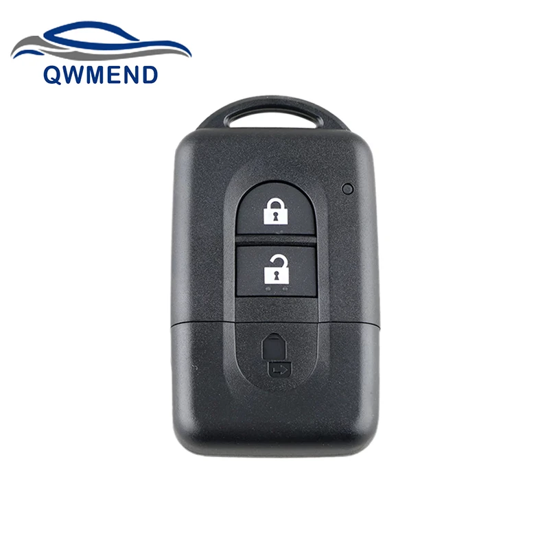 

QWMEND NEW Replacement Remote key Fob Smart Case For NISSAN QASHQAI X-TRAIL MICRA NOTE PATHFINDER Car key shell case