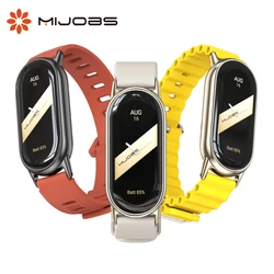 Mi Band 8 Silicone Strap for Xiaomi Smart Band 9 Bracelet Watch Band Miband 8 Miband 9 Wristbands Replacement Accessories