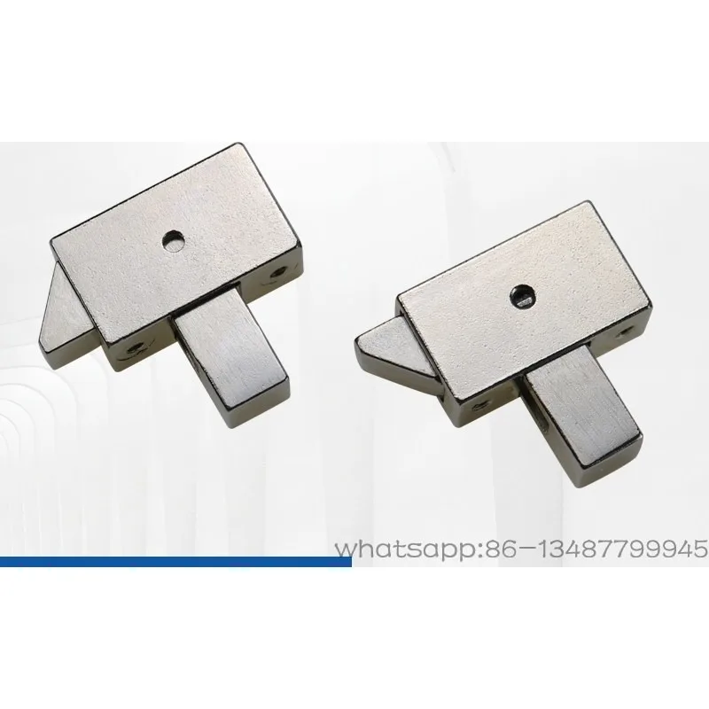 Industrial Equipment Cabinet Automatic Closure Press Door Lock DK637 Front and Back Nickel Plated Train Metro ATM Collision Lock