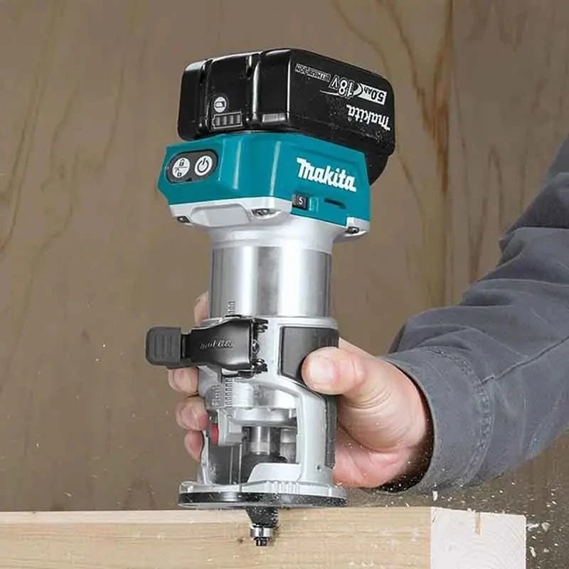 New Makita DRT50ZJX9 18V Trimming Machine Slotting Trimming and Hole Digging Engraving Machine Brushless