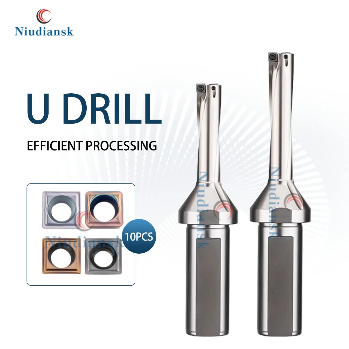 

C20-2D8-SO03 U-Drill Holder Quick Drill Violent Drill Water Drill Internal Cooling Drill SOMT CNC Lathe U-Drill Blade Tool Part