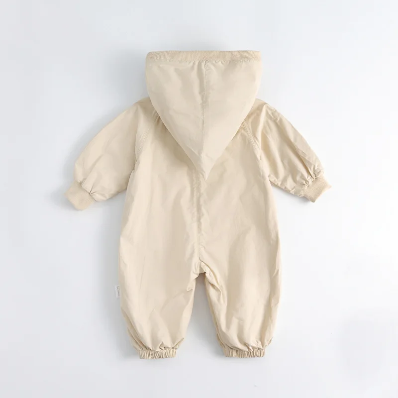 2026 Autumn Baby Interchange Jacket Hooded Suit Girl and Boy Baby Outerwear Star Cartoon Bodysuit