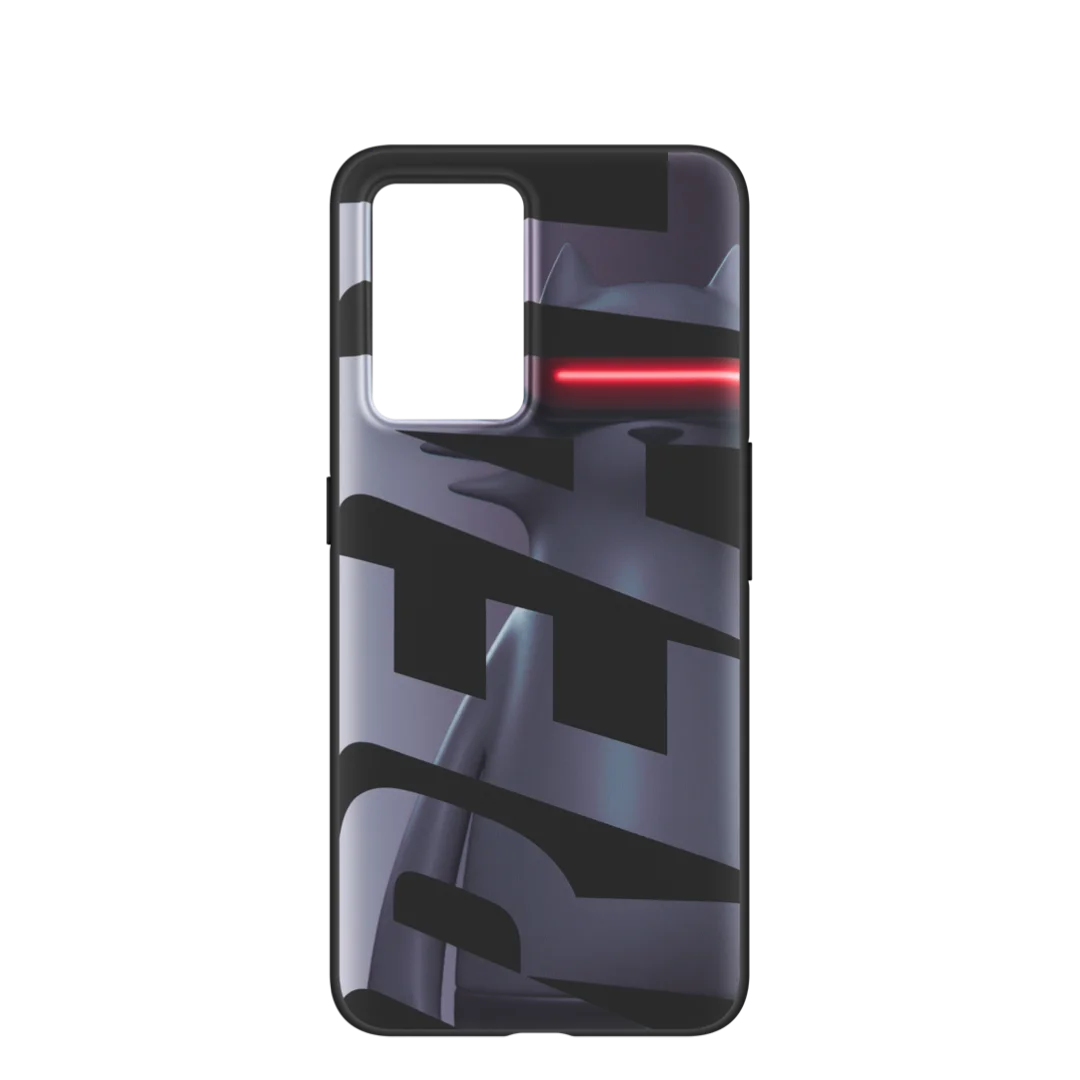 RMX3560 Official Original Realme GT Neo3 Case Bumper TPU Back Cover Realmeow Design Global Version