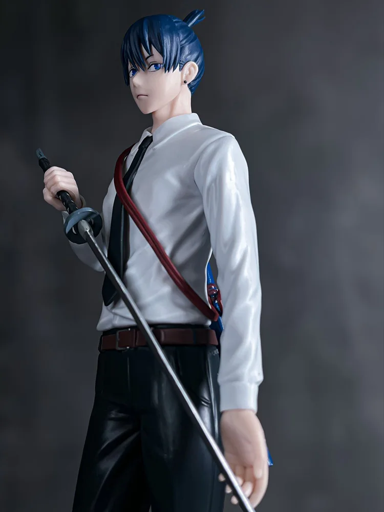 オリジナルバンダイナムコバンプレストチェーンソーマン振動星早川アキ Pvc デスクトップ装飾フィギュアモデルコレクターおもちゃギフト