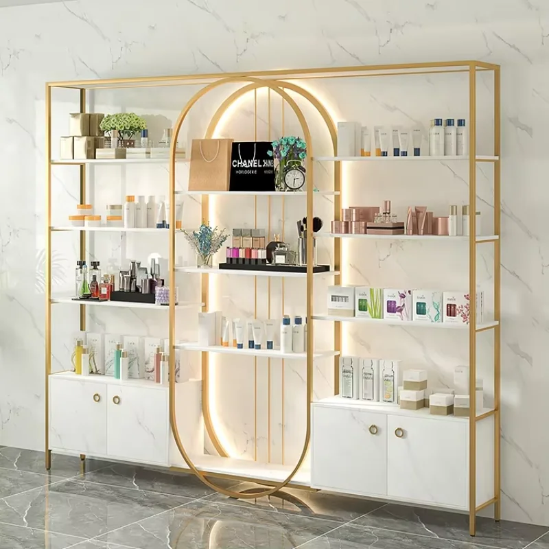 

New luxury skin care display cabinet, beauty salon display rack and short cabinet