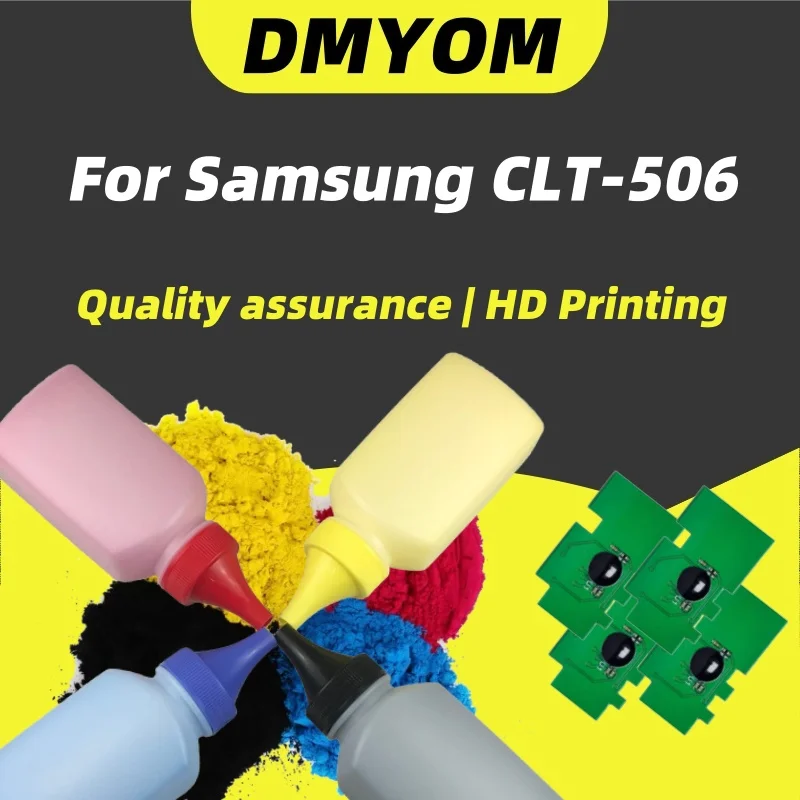 

1 комплект тонер-порошок CLT506 для Samsung CLP-680 680DW 680DN CLX-6260FR 6260FD 6260FW 6260ND 6260NR CLT-K506L C506L M506L Y506L