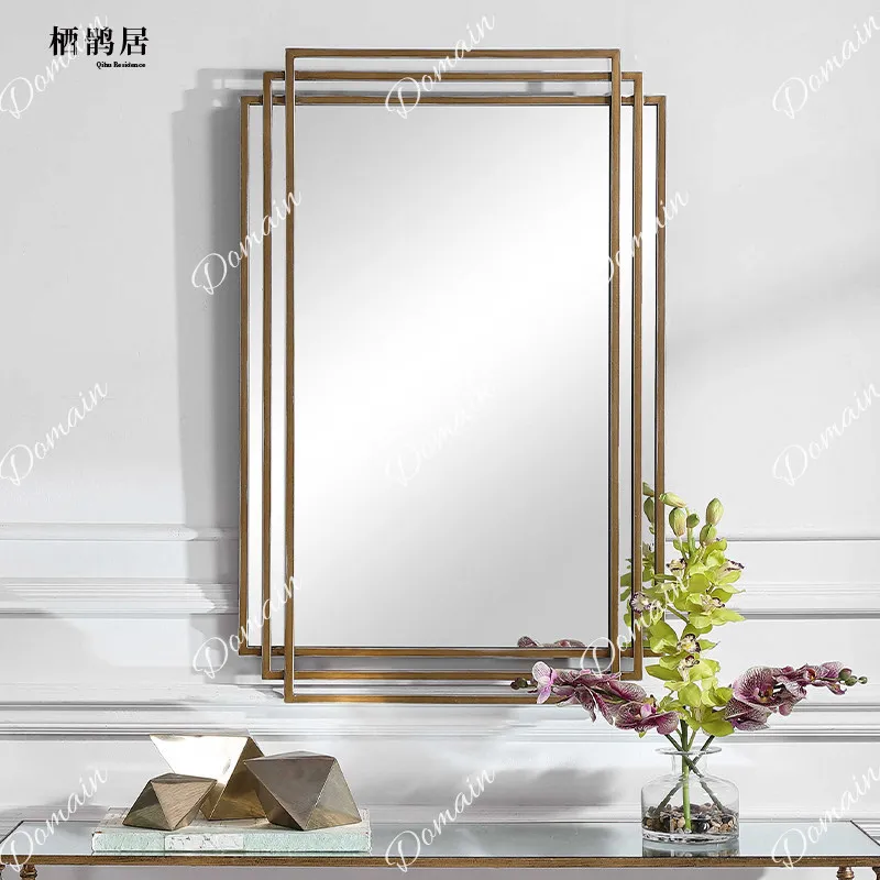 HD Smart Full Length Acrylic Makeup Mirror, Self-Adhesive Drill-Free Wall Mounted for Bathroom Toilet Vanity
