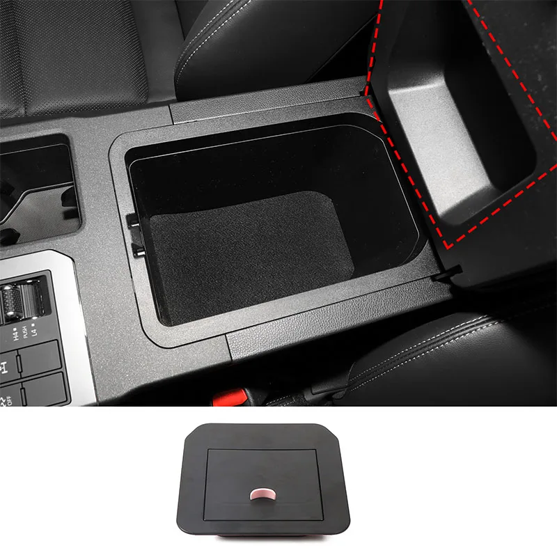 

cheya ABS Car Armrest Box Privacy Storage Box for Toyota Land Cruiser Prado 250 Series 2024+ Auto Accessories 1 Pcs