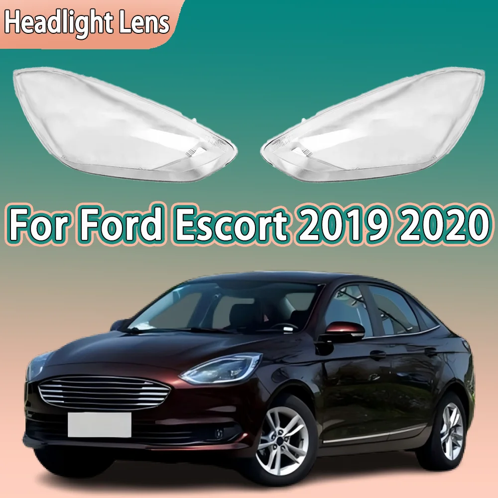 

Для Ford Escort 2019 2020 галогенная фара, прозрачный абажур, корпус фары из плексигласа, замена оригинальной крышки объектива