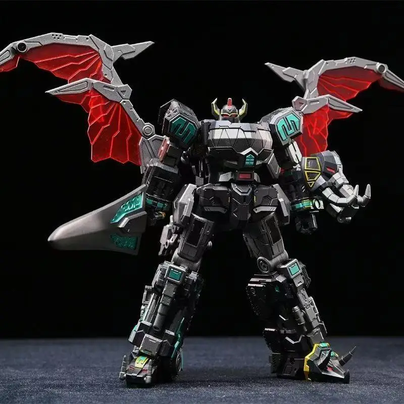 Fortune Cat Big Beast God MC-03B Edición oscura Equipo de dinosaurios Modelo de juguete combinado
