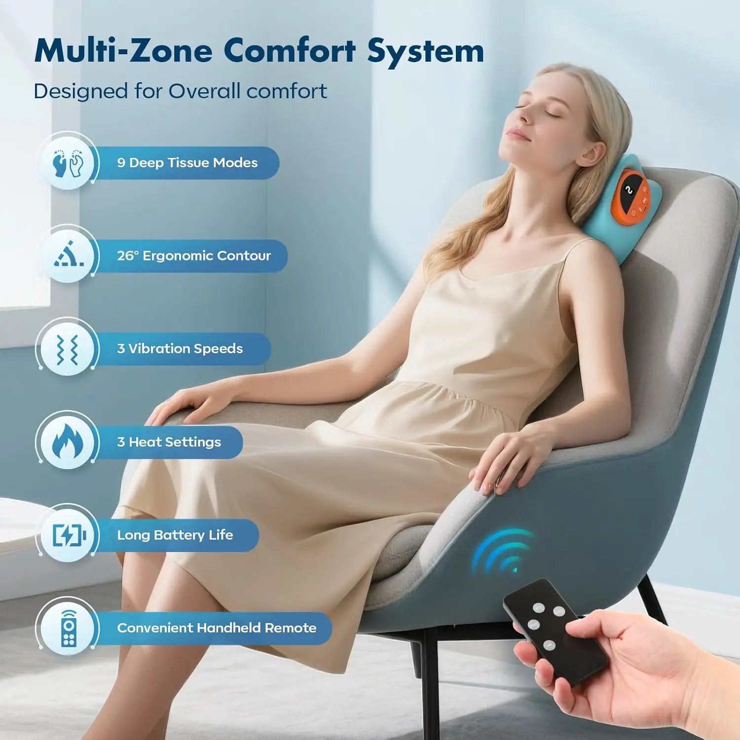 4-in-1 Neck & Shoulder Massage - Home Office Alternative avaliação e preço