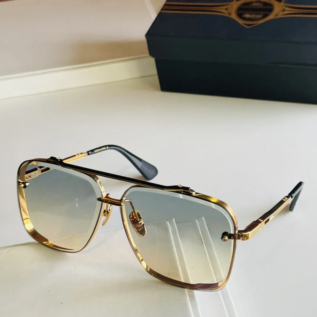 ADITA Mach Six Hochwertige Sonnenbrille für Herren, Titan-Stil, modisches Design, Sonnenbrille für Damen, mit Box 7