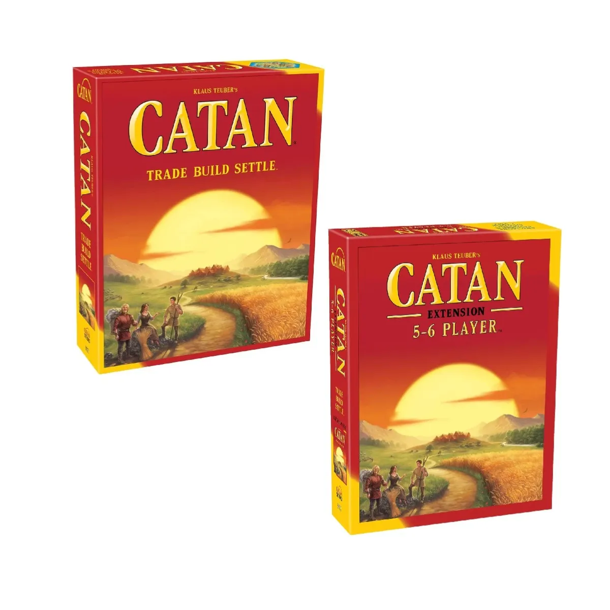 CATAN Base Game | 5 and 6 Player Board Game EXTENSION Adventure Board Game for Adults and Family