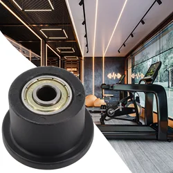 Durable Rowing Machine Bearing Abdominal Machine Pulley for Gym Fitness Equipment Smooth Operation Black Color